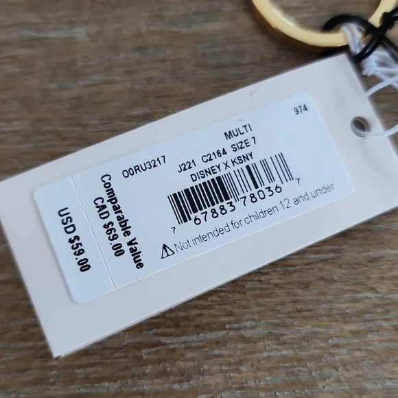 Disney X Kate Spade New York Minnie Ring NWT – Size 7 - Picture 4 of 6